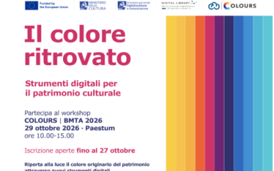 COLOURS: a Paestum un workshop per riscoprire il colore del patrimonio culturale